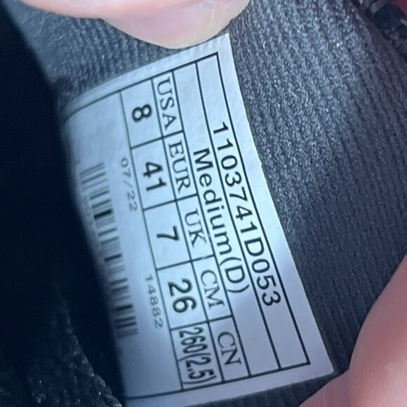 Brooks Revel 5 Men Size 8 Grey Blue Lace Up Athletic Running Shoes - Picture 9 of 9